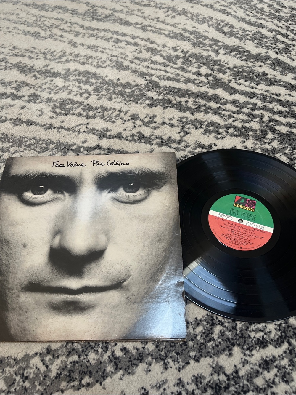 'Face Value' Vinyl Record - Black